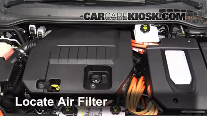 2013 Chevrolet Volt 1.4L 4 Cyl. Air Filter (Engine) Check